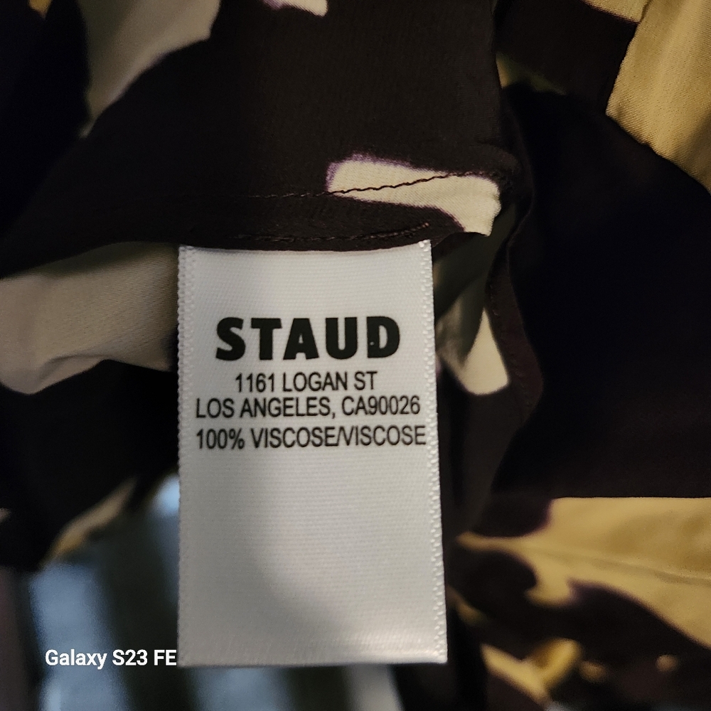 STAUD 'Babs' Dress Size M - Picture 3 of 7